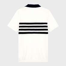 Vilebrequin - Baumwoll-polohemd Mit Zweifarbigen Streifen Für Herren - Polohemd - Amour - Weiss - Größe XXXL