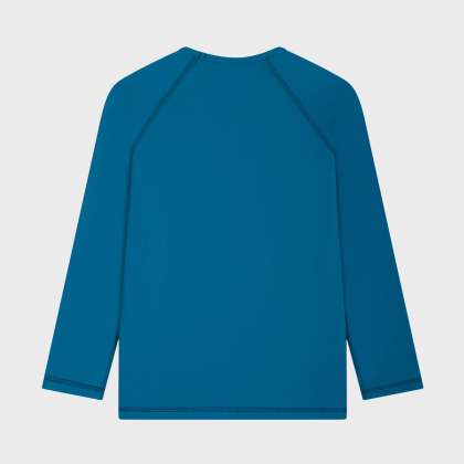 Vilebrequin - Langärmeliger Solid Rashguard Für Jungen - Rashguard - Glassy-y - Blau - Größe 10
