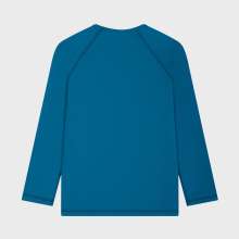 Vilebrequin - Langärmeliger Solid Rashguard Für Jungen - Rashguard - Glassy-y - Blau - Größe 10