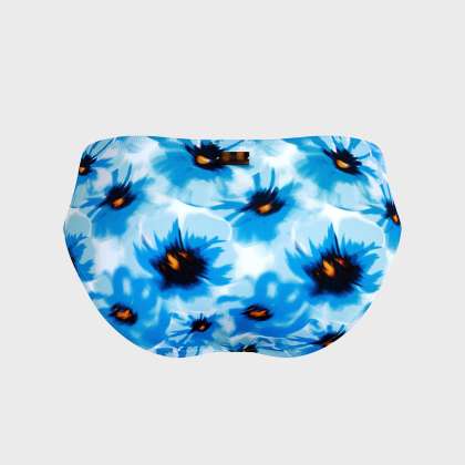 Vilebrequin - Mittelhohe Poppies Bikinihose Für Damen - Bademode - Lack - Blau - Größe S – Bild 2