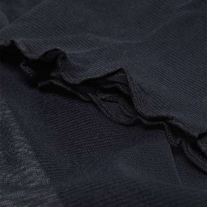 Vilebrequin - Solid Tüllhose Mit Weitem Bein Für Damen - Hose - Line - Schwarz - Größe L – Bild 5