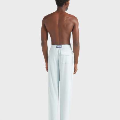 Vilebrequin - Solid Herren Hose Aus Frottee - Hose - Polide - Blau - Größe M – Bild 4
