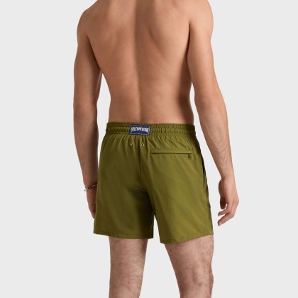 Vilebrequin - Ultraleichte Und Verstaubare Solid Badeshorts Mit Mikroperforation Für Herren - Bademode - Mahina - Grün - Größe XL – Bild 4