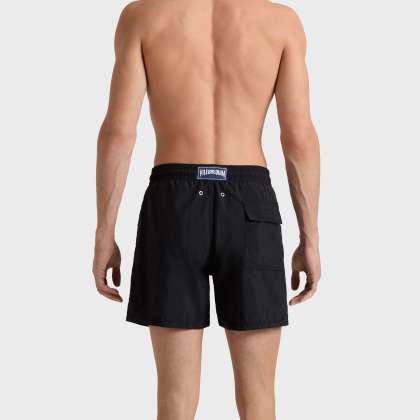 Vilebrequin - Solid Badeshorts Für Herren - Bademode - Moorea - Schwarz - Größe M – Bild 4
