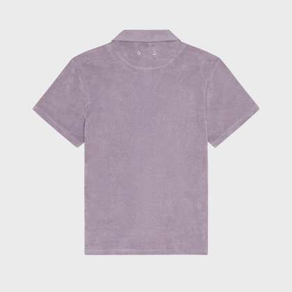 Vilebrequin - Solid Bowling-hemd Aus Frottee Für Herren - Hemd - Charli - Violett - Größe XXL – Bild 2