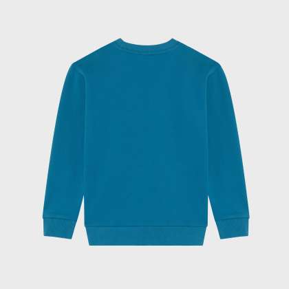 Vilebrequin - Whales Sweatshirt Mit Rundhalsausschnitt Für Kinder - Sweatshirt - Garibou - Blau - Größe 14 – Bild 2
