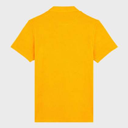 Vilebrequin - Solid Frottee-polohemd Für Herren - Polohemd - Phoenix - Orange - Größe S – Bild 2