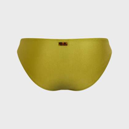 Vilebrequin - Mittelhohe Shiny Solid Stretch-bikinihose Für Damen - Bademode - Loon - Grün - Größe S – Bild 2