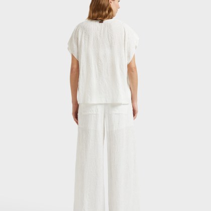 Vilebrequin - Seashells Hemd Aus Viskose Für Damen - Hemd - Fritz - Weiss - Größe XS – Bild 4