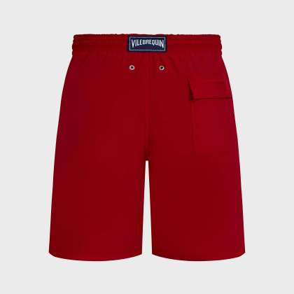 Vilebrequin - Mit Wasser Reagierende, Lange Ronde Des Tortues Badeshorts Für Herren - Bademode - Okoa - Rot - Größe XXXL – Bild 2