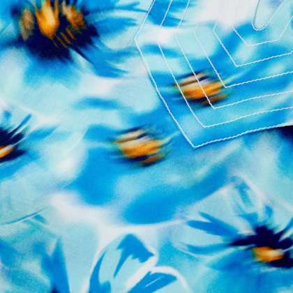 Vilebrequin - Poppies Kaftan Aus Baumwollvoile Für Damen - Kaftan - Leonor - Blau - Größe S – Bild 6