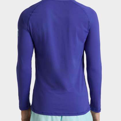 Vilebrequin - Langärmeliger Turtle Rashguard Mit Uv-schutz Für Herren - Rashguard - Regulary - Blau - Größe S – Bild 4