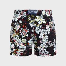 Vilebrequin - Men Swim Shorts Flower Splash - Vbq X Palm Angels - Bademode - Moorea - Schwarz - Größe XXL