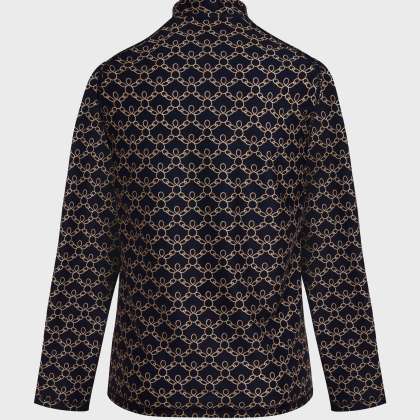 Vilebrequin - Langärmeliger Turtles Chain Rashguard Mit Reißverschluss Für Herren - Rashguard - Rocker-z - Blau - Größe XXXL – Bild 2