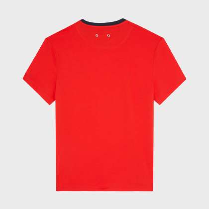 Vilebrequin - Bicolor T-shirt Aus Bio-baumwolle Für Herren - T-shirt - Tewis - Rot - Größe XL – Bild 2