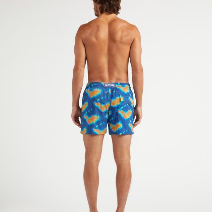Vilebrequin - Kurze Bathymétrie Des Oceans Saint Barthélemy Stretch-badeshorts Für Herren - Bademode - Monrise - Blau - Größe M – Bild 4