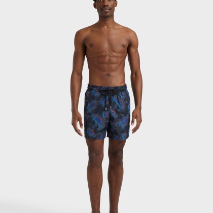 Vilebrequin - Kyoto Badeshorts Aus Seide Für Herren - Vilebrequin X Maison Bucol - Bademode - Moopea - Schwarz - Größe XXL – Bild 3