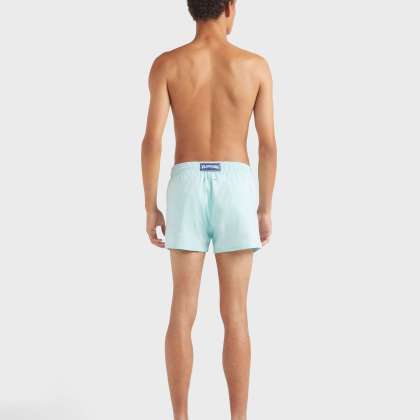 Vilebrequin - Kurze Und Figurbetonte Einfarbige Stretch-bademode Für Herren - Bademode - Man - Blau - Größe XL – Bild 4