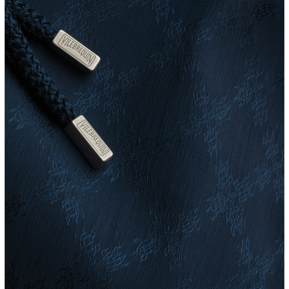 Vilebrequin - Turtle Monogram Jacquard Badeshorts Für Herren - Bademode - Moopea - Blau - Größe S – Bild 5