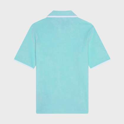 Vilebrequin - Solid Frottee-polohemd Für Damen - Polohemd - Lizea - Blau - Größe S – Bild 2