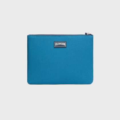 Vilebrequin - Solid Unisex-beutel Aus Neopren - Tasche - Pool - Blau - Größe OSFA – Bild 3