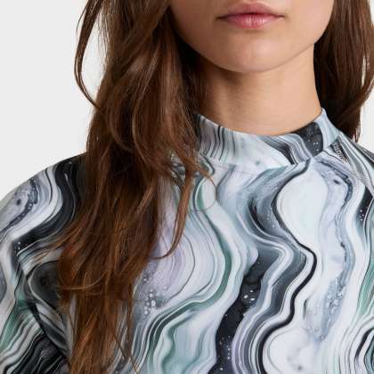 Vilebrequin - Einteiliger Marble Rashguard Mit Uv-schutz Für Damen - Rashguard - Lexane - Weiss - Größe M – Bild 5