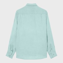 Vilebrequin - Einfarbiges Hemd Aus Leinen Für Herren - Hemd - Caroubis - Grün - Größe XXXL