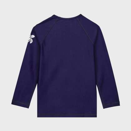 Vilebrequin - Langärmeliges Rashguards Solid T-shirt Für Kinder - Rashguard - Glassy-y - Blau - Größe 12 – Bild 2