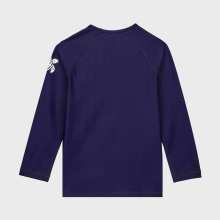 Vilebrequin - Langärmeliges Rashguards Solid T-shirt Für Kinder - Rashguard - Glassy-y - Blau - Größe 10