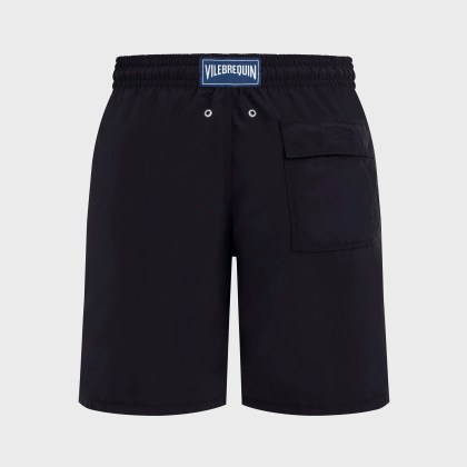 Vilebrequin - Lange Solid Badeshorts Für Herren - Bademode - Okoa - Schwarz - Größe L – Bild 2