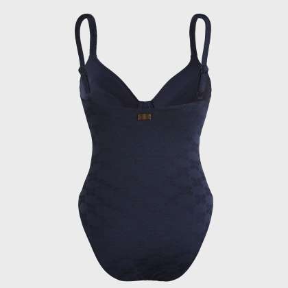 Vilebrequin - Turtle Monogram Jacquard Badeanzug Mit Bügeln Für Damen - Bademode - Leonita - Blau - Größe M – Bild 2