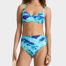 Vilebrequin - Coral Reef Bikinioberteil Mit Bügel Für Damen - Bademode - Leona - Blau - Größe XS
