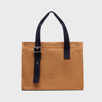 Vilebrequin - Kleine Einfarbige Strandtasche Aus Baumwolle - Strandtasche - Bagmu - Marone - Größe OSFA – Bild 2