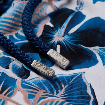 Vilebrequin - Kurze Island Flowers Stretch-badeshorts Für Herren - Bademode - Monrise - Weiss - Größe M – Bild 5