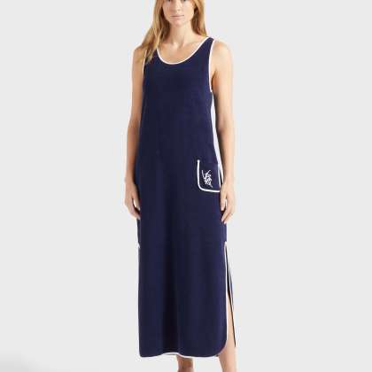 Vilebrequin - Vbq Line Tankkleid Aus Frottee Für Damen - Kleid - Lindsay - Blau - Größe XS – Bild 3