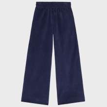 Vilebrequin - Samt-jogginghose Mit Gestickter Schildkröte Für Jungen - Hose - Genzi - Blau - Größe 14