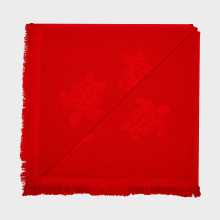 Vilebrequin - Strandtuch Aus Bio-baumwolle Schildkröten-jacquard - Strandtuch - Santah - Rot - Größe OSFA