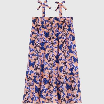 Vilebrequin - Disco Butterfly Kleid Aus Bio-baumwollvoile Für Mädchen - Kleid - Gloss - Rosa - Größe 8 – Bild 2