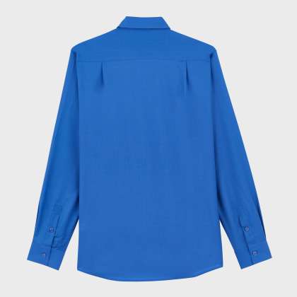 Vilebrequin - Solid Hemd Aus Wolle Für Herren - Hemd - Cool - Blau - Größe XXXL