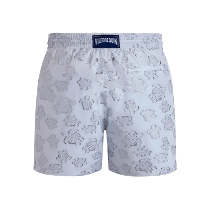 Vilebrequin - Ronde Des Tortues Jacquard Badeshorts Für Herren - Bademode - Moopea - Weiss - Größe S – Bild 2
