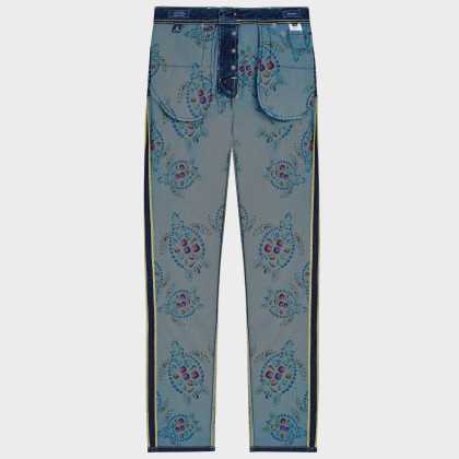 Vilebrequin - Vendôme Turtles Denimhose Mit 5-taschen-design Für Herren - Jeanshose - Gbetta18 - Blau - Größe 32