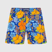 Vilebrequin - Tropical Turtle Badeshorts Für Jungen - Bademode - Jim - Blau - Größe 12