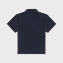 Vilebrequin - Besticktes Turtle Bowling-hemd Aus Frottee Für Jungen - Hemd - Gunther - Blau - Größe 14