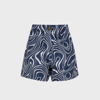 Vilebrequin - Waves Bermudashorts Aus Seide Für Damen - Bermuda - Lika - Blau - Größe M – Bild 2