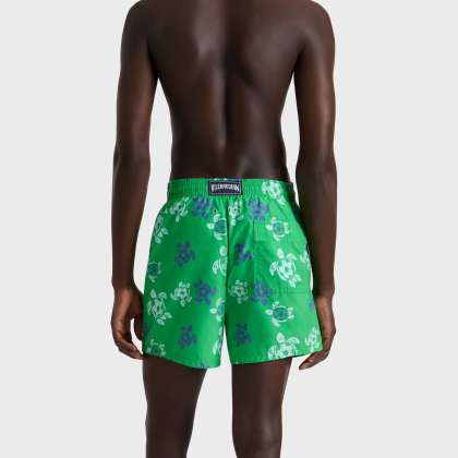 Vilebrequin - Soccer Turtles Badeshorts Für Herren - Bademode - Moorea - Grün - Größe XXXL – Bild 4