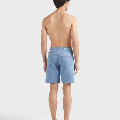 Vilebrequin - Starfish And Turtles Badeshorts Aus Denim Für Herren - Bermuda - Garonne - Blau - Größe 32