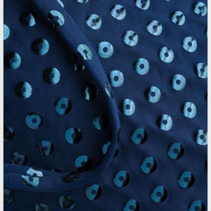 Vilebrequin - Relief Sparkling Bustier-badeanzug Für Damen - Bademode - Facette - Blau - Größe M – Bild 5