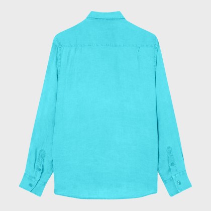 Vilebrequin - Solid Hemd Aus Leinen Für Herren - Hemd - Caroubis - Grün - Größe XXXL – Bild 2