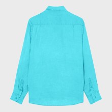 Vilebrequin - Solid Hemd Aus Leinen Für Herren - Hemd - Caroubis - Grün - Größe XL