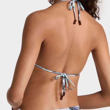 Vilebrequin - Marble Triangel-bikinioberteil Für Damen - Bademode - Fleur - Weiss - Größe L – Bild 3